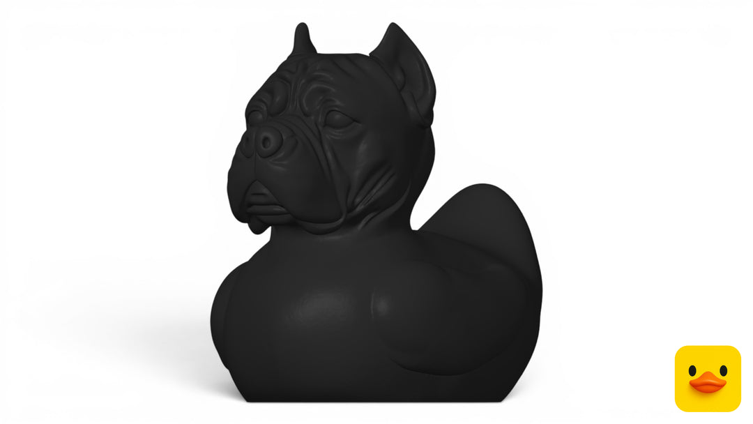 3D Printed Toy Duck Figure Model - Cane Corso image 0