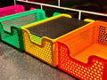 3D Printed Kitchen Gadget - 1 x Stacking Storage Basket 140x200mm With Lid image 0