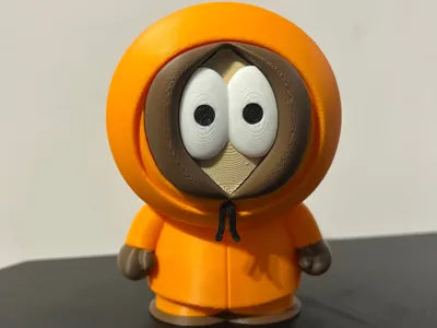 3D Printed Toy Action Figure Model - Kenny - South Park image 0