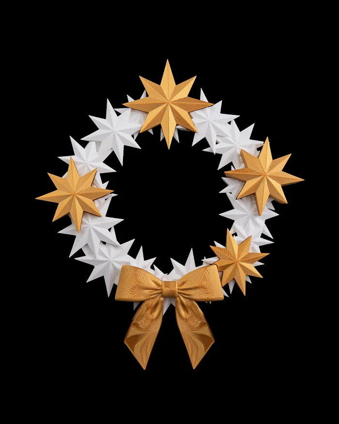 3D Printed Christmas Twinkle Entry - Wreath image 0