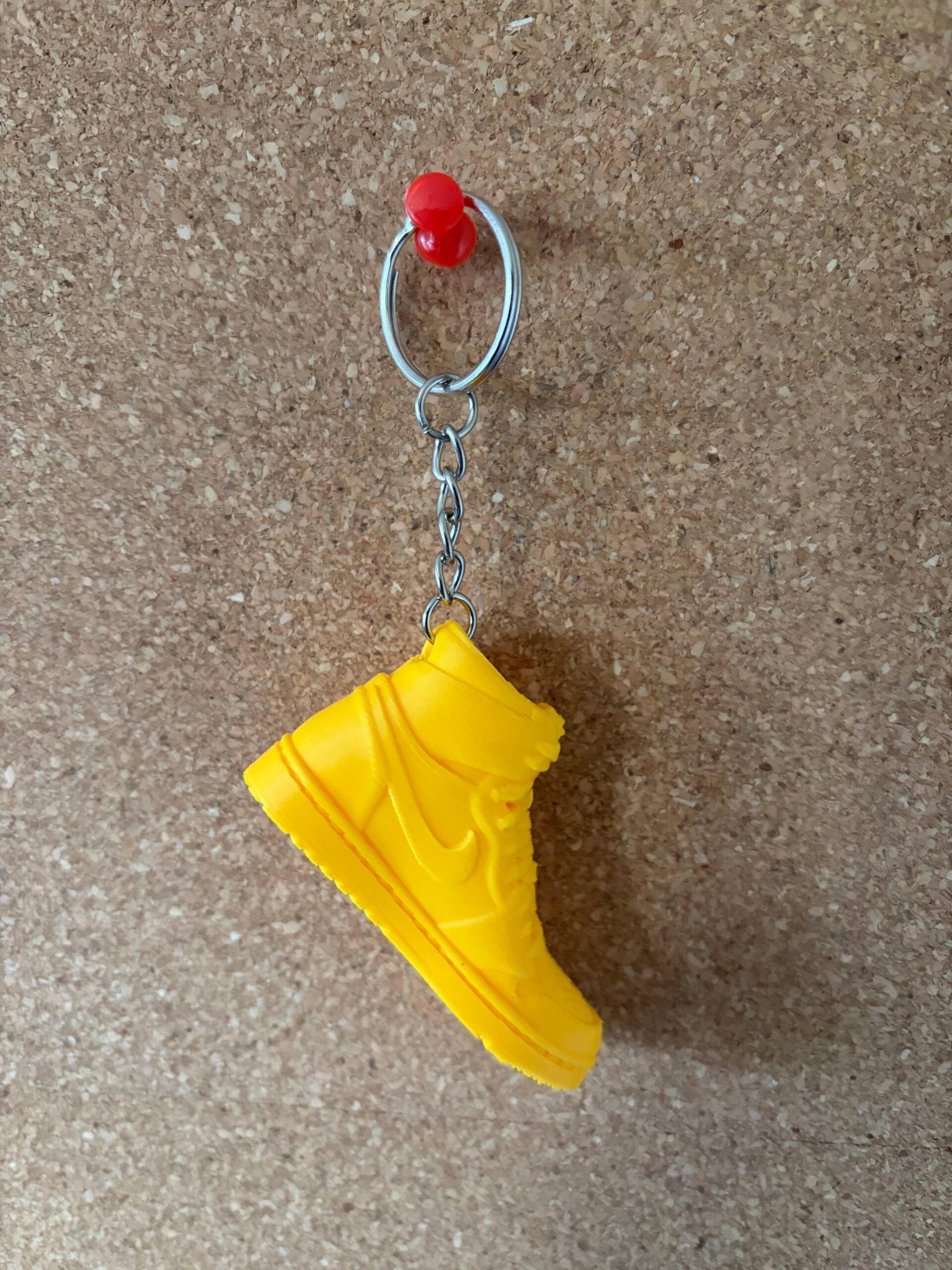 3D Printed Key Ring - Jordan Boot image 0