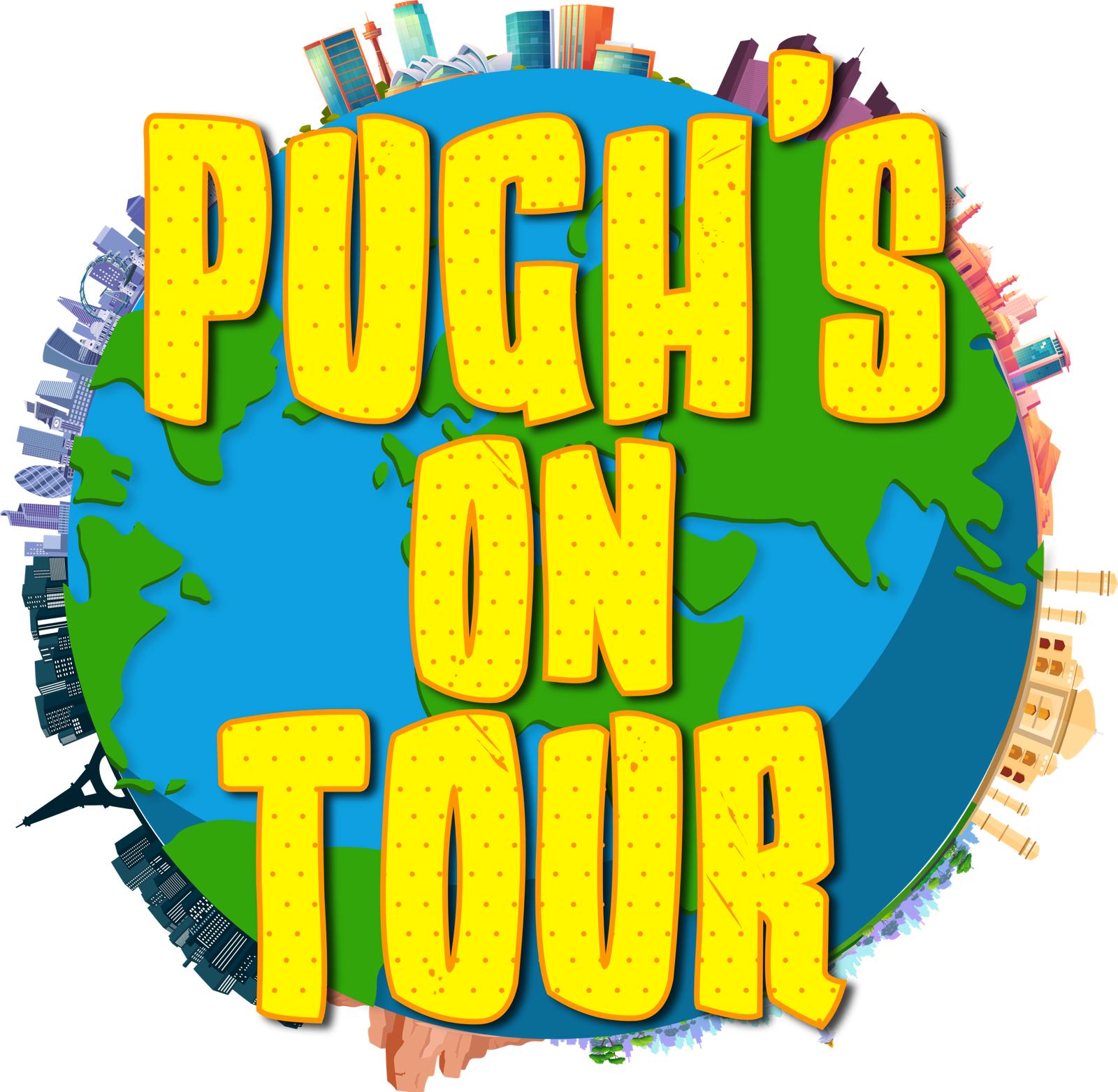 Pughs On Tour Sticker image 0