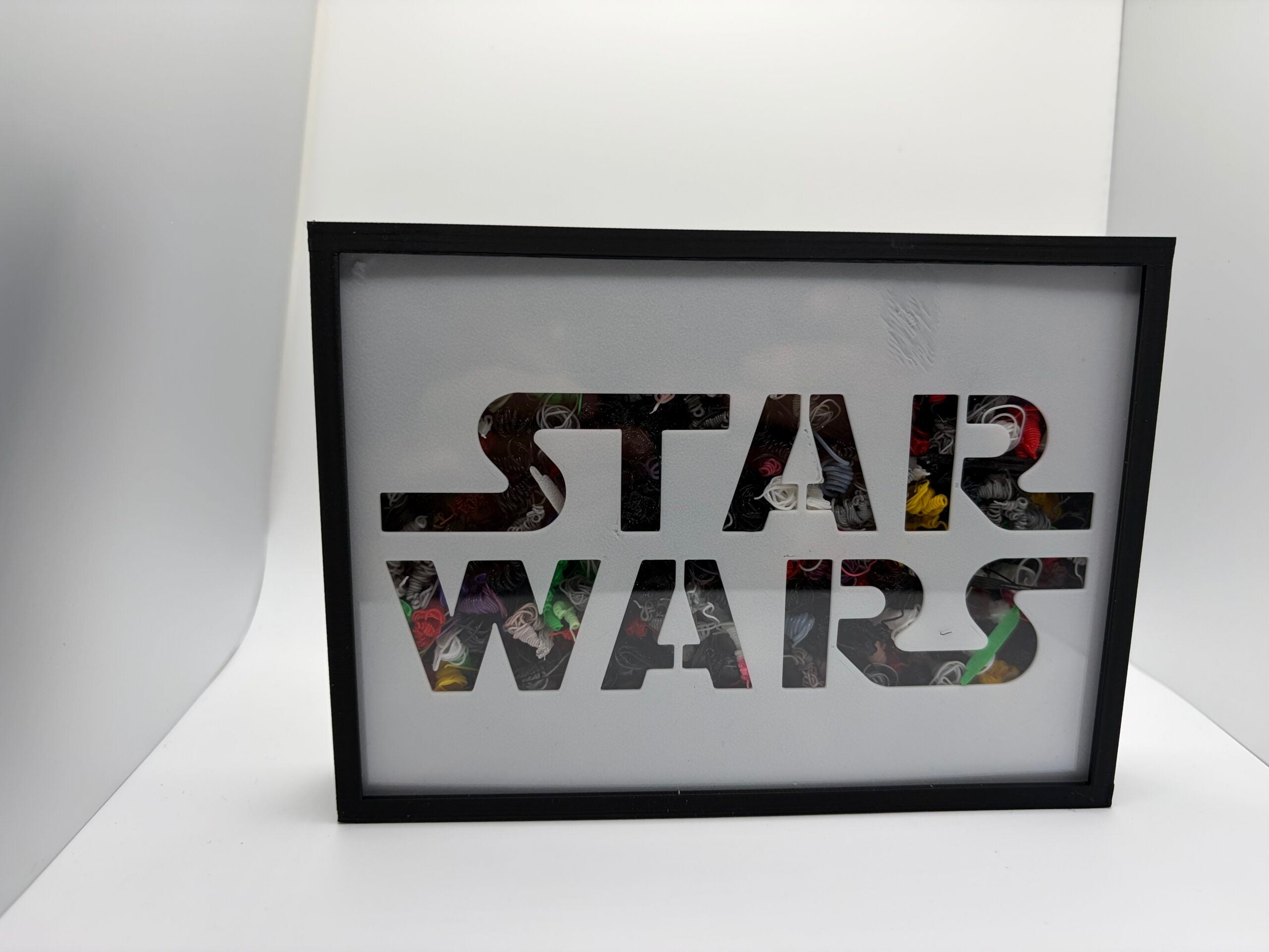 3D Printed Star Wars Sign Picture Frame image 0