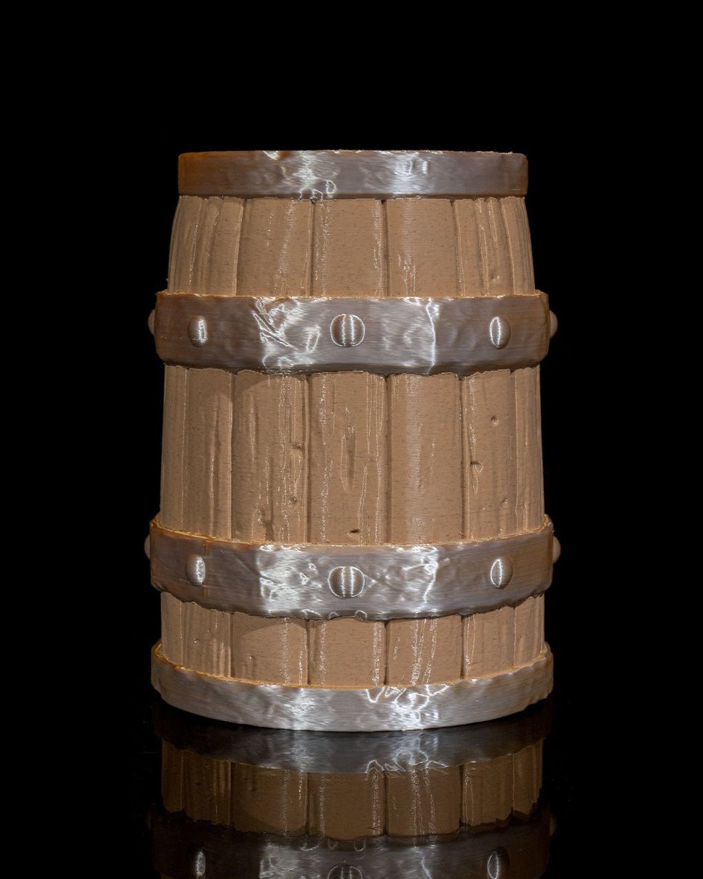 3D Printed Keg Of Beer, Pen Can Holder image 4