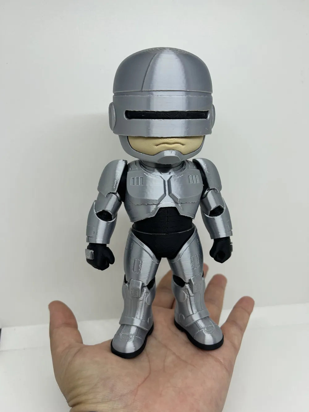 3D Printed Toy Action Figure Model - RoboCop image 0
