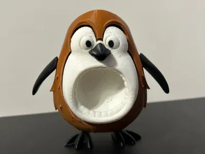3D Printed Italian Brainrot Action Figure Model -Penguino cocosino image 0