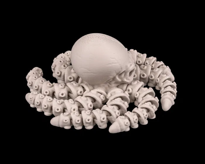 3D Printed Deep Sea Flexible Skeleton Octopus image 3