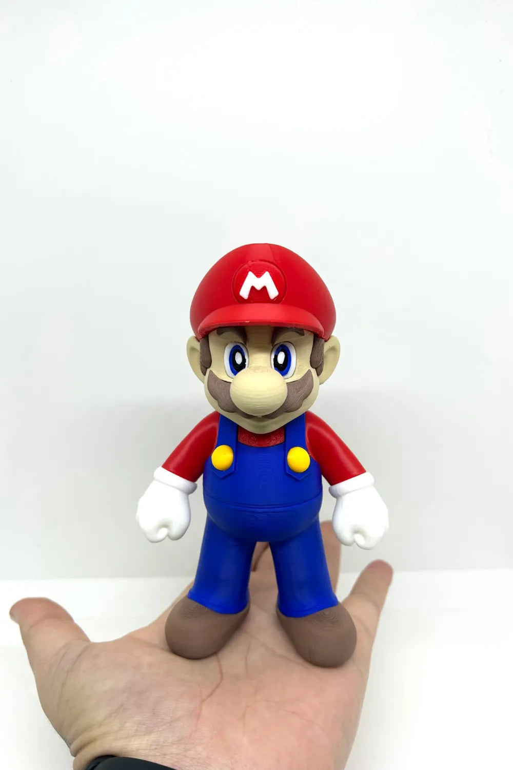 3D Printed Toy Action Figure Model -Super Mario image 0