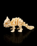 3D Printed Fexible Dinosaur - Skeleton Ankylosaurus Fidget Toy image 0