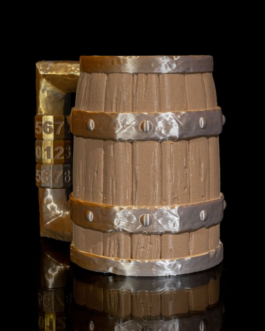 3D Printed Keg Of Beer, Pen Can Holder image 5