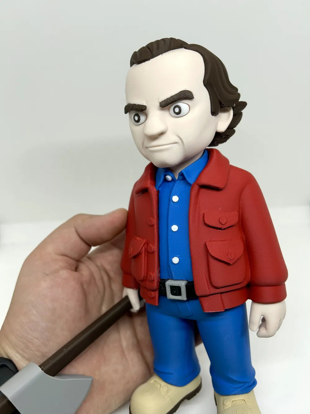 3D Printed Toy Action Figure Model -Jack Torrance (Shining) image 0