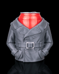 3D Printed Overcoat Beer, Pen Can Holder image 0