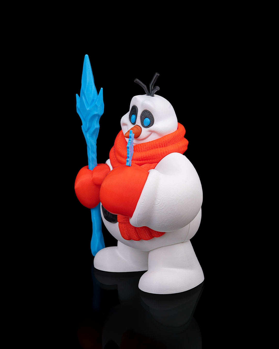3D Printed Christmas Snow Sentinel Snowman image 4