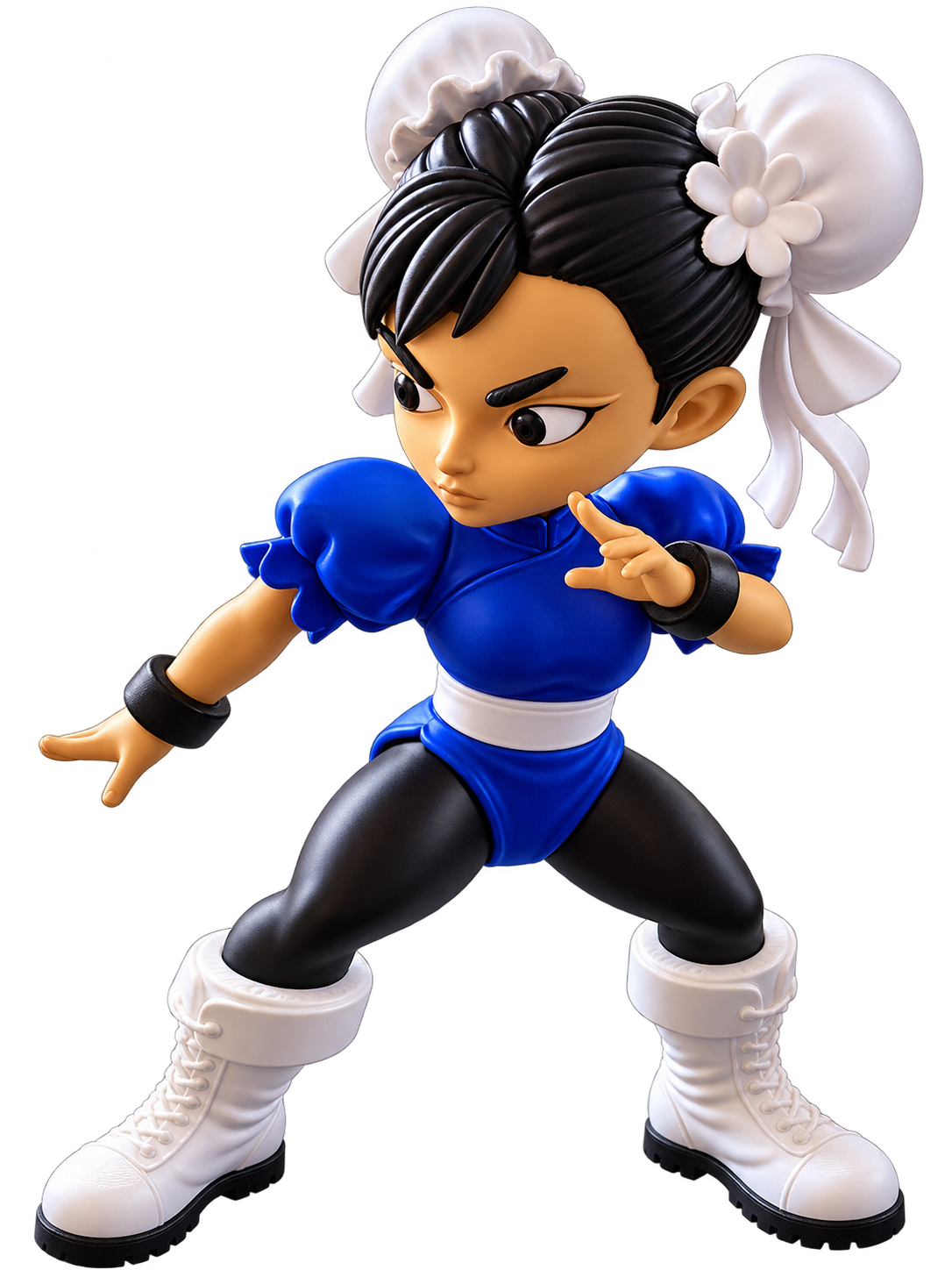 3D Printed Realistic Model - Chun-Li from Street Fighter