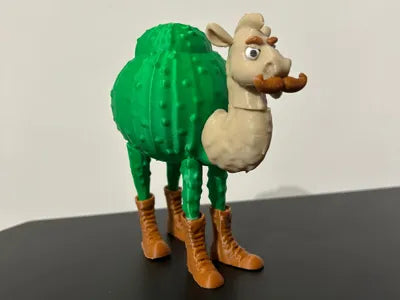 3D Printed Italian Brainrot Action Figure Model -Tob tobi tob tobi tob image 0