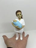 3D Printed Toy Action Figure Model - Cute midwife image 0