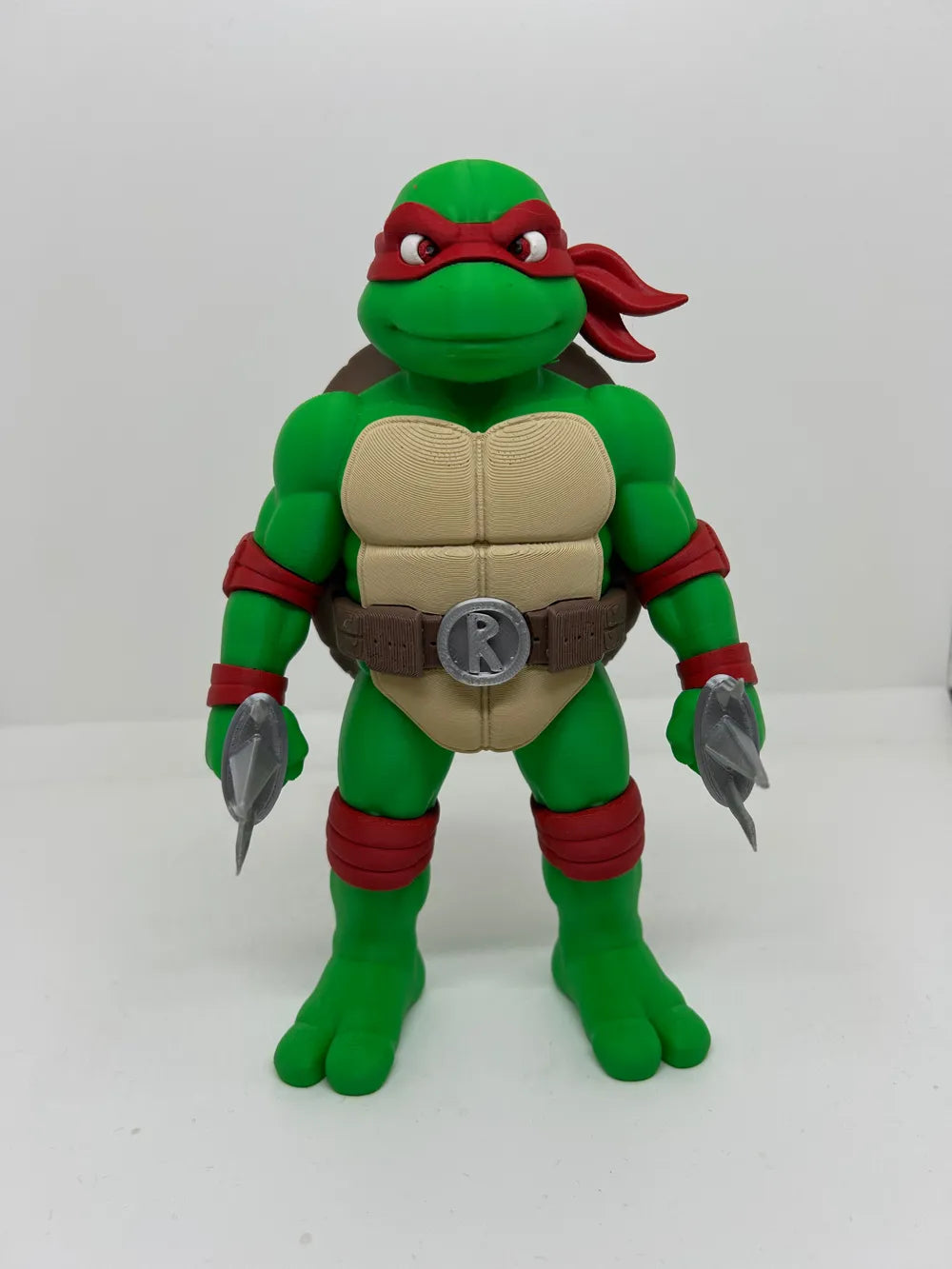 3D Printed Toy Action Figure Model - Raffaello - Ninja turtles image 0