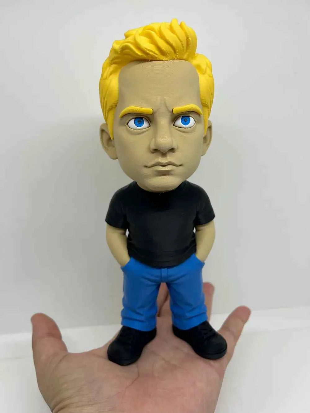 3D Printed Toy Action Figure Model - Brian O'Conner