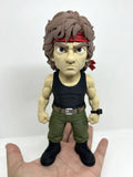 3D Printed Toy Action Figure Model -John Rambo image 0