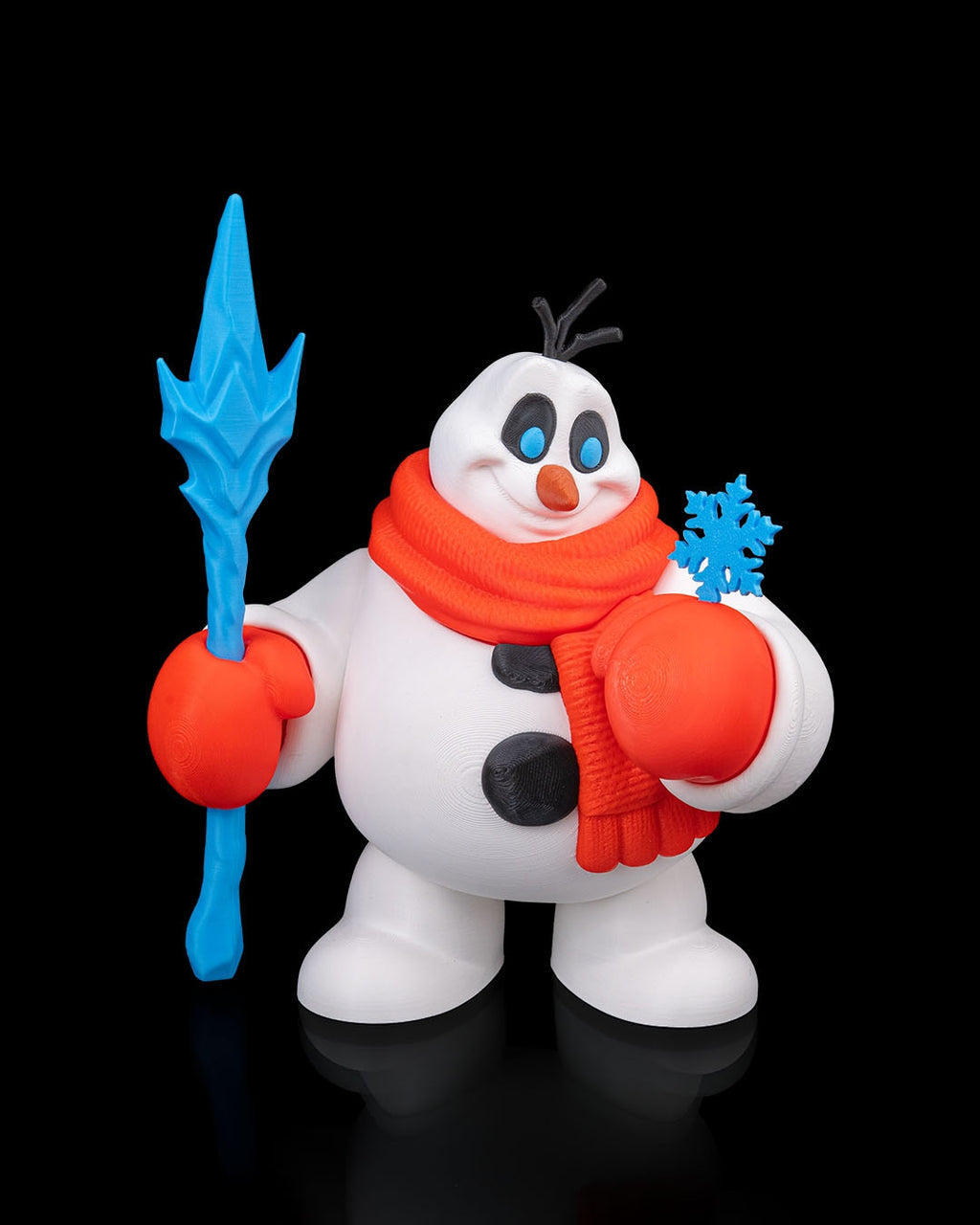 3D Printed Christmas Snow Sentinel Snowman image 0