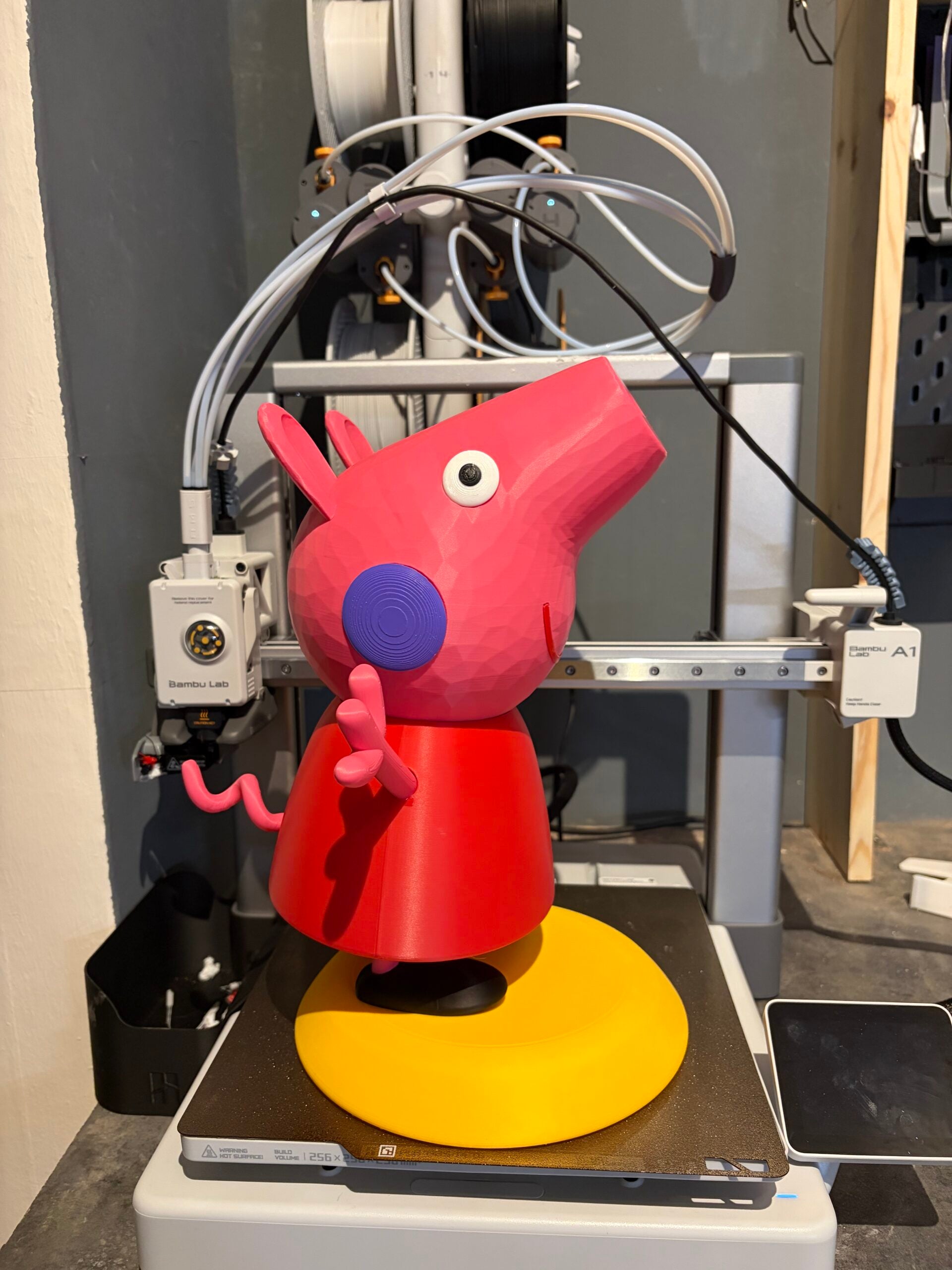 3D Printed HUGE 13 Inch Peppa Pig image 0