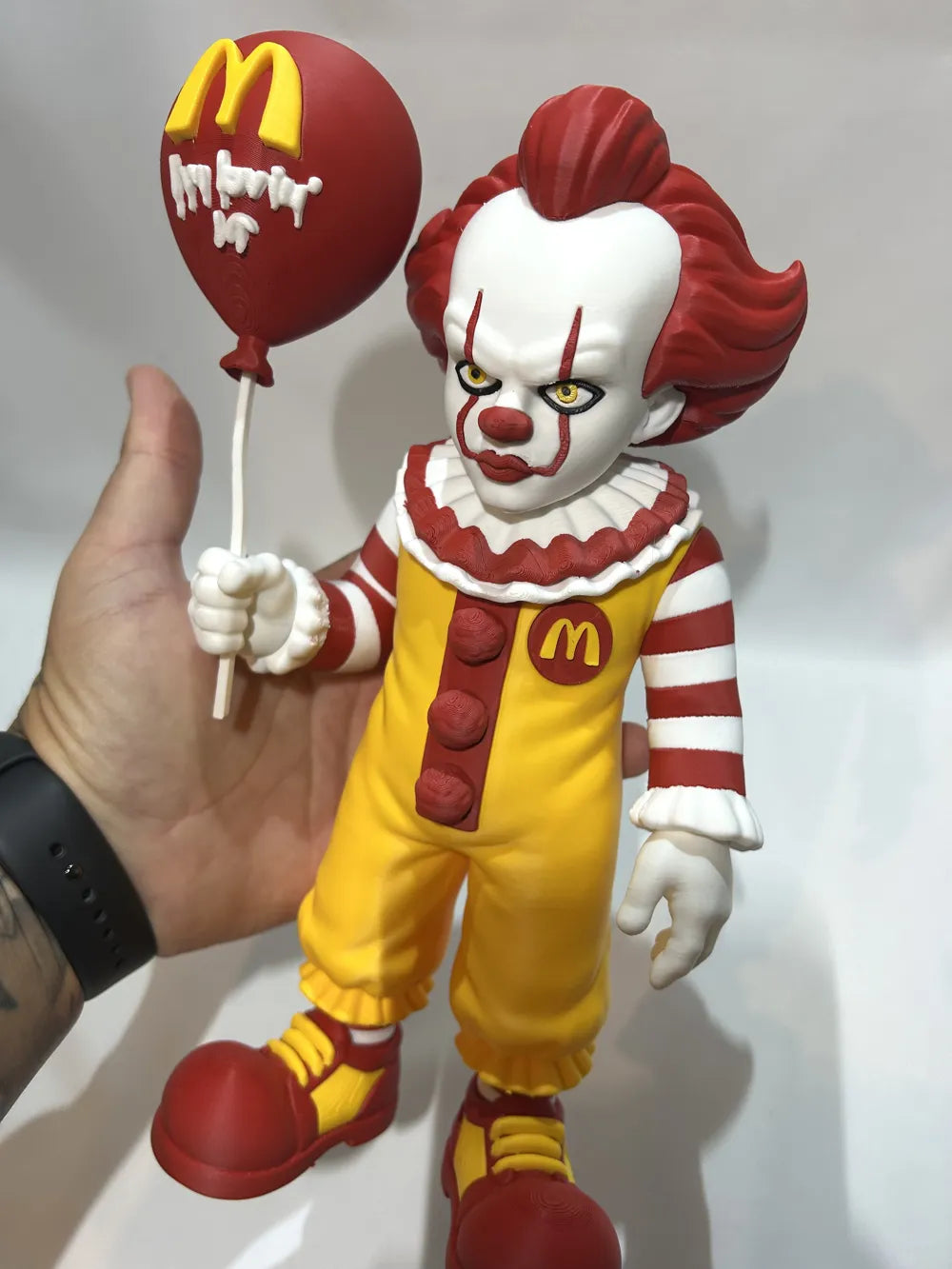 3D Printed Toy Action Fiqure Model - Ronny Mc wise image 0