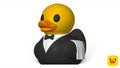 3D Printed Toy Duck Figure Model - Waiter Duck image 0