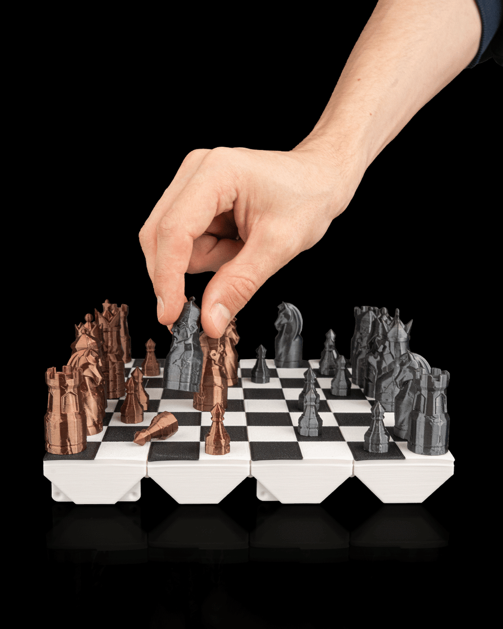 3D Printed King’s Mind – Chess Set image 2