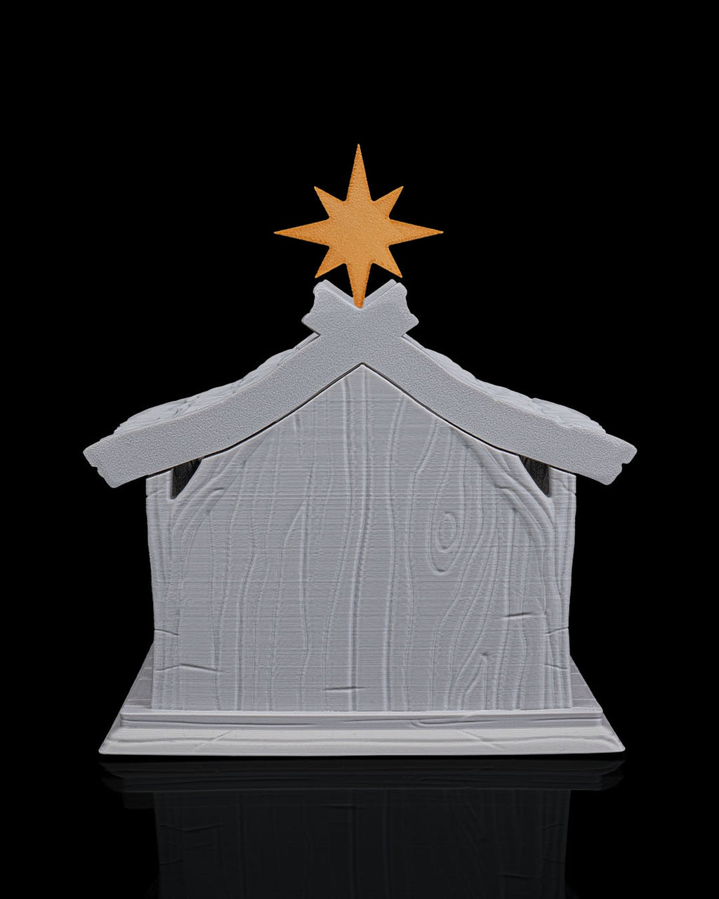 3D Printed Christmas Bright Nativity - Light Up Table Lamp image 3