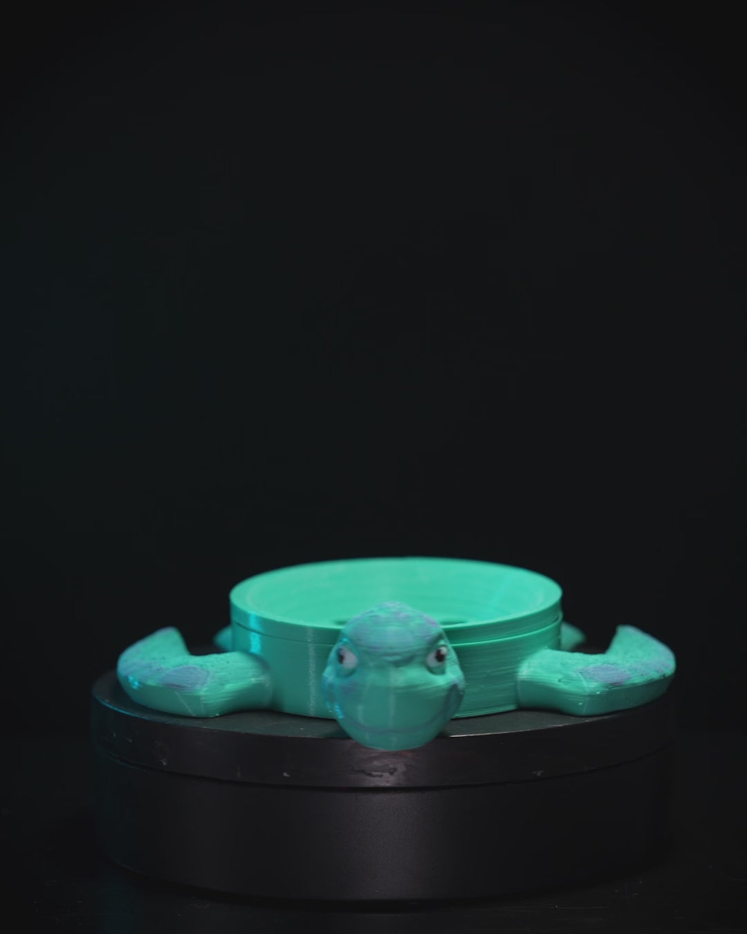 3D Printed Bathroom Sea Turtle Soap Dish