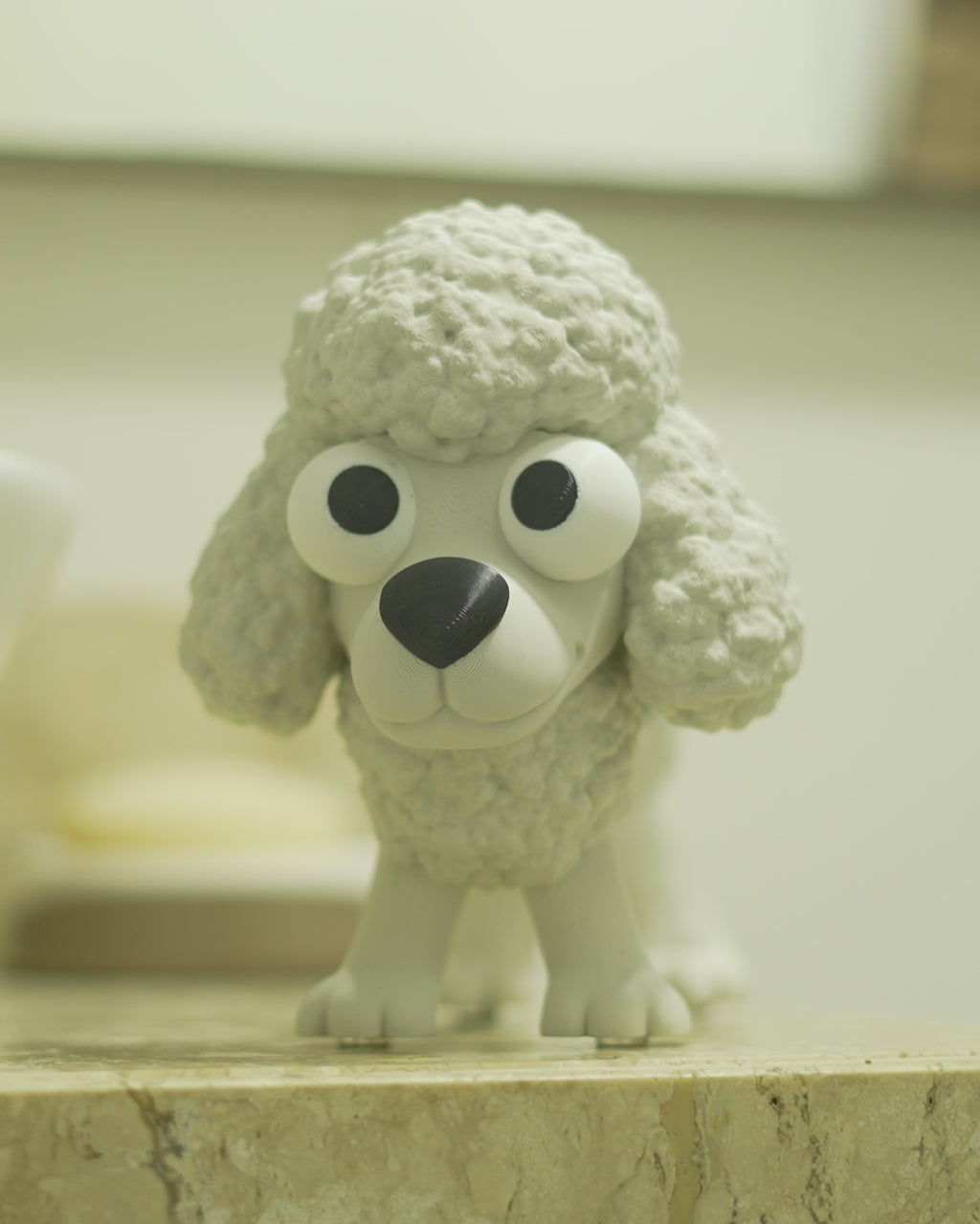 3D Printed Bathroom Toilet Paper Roll Holder - Poopoodle