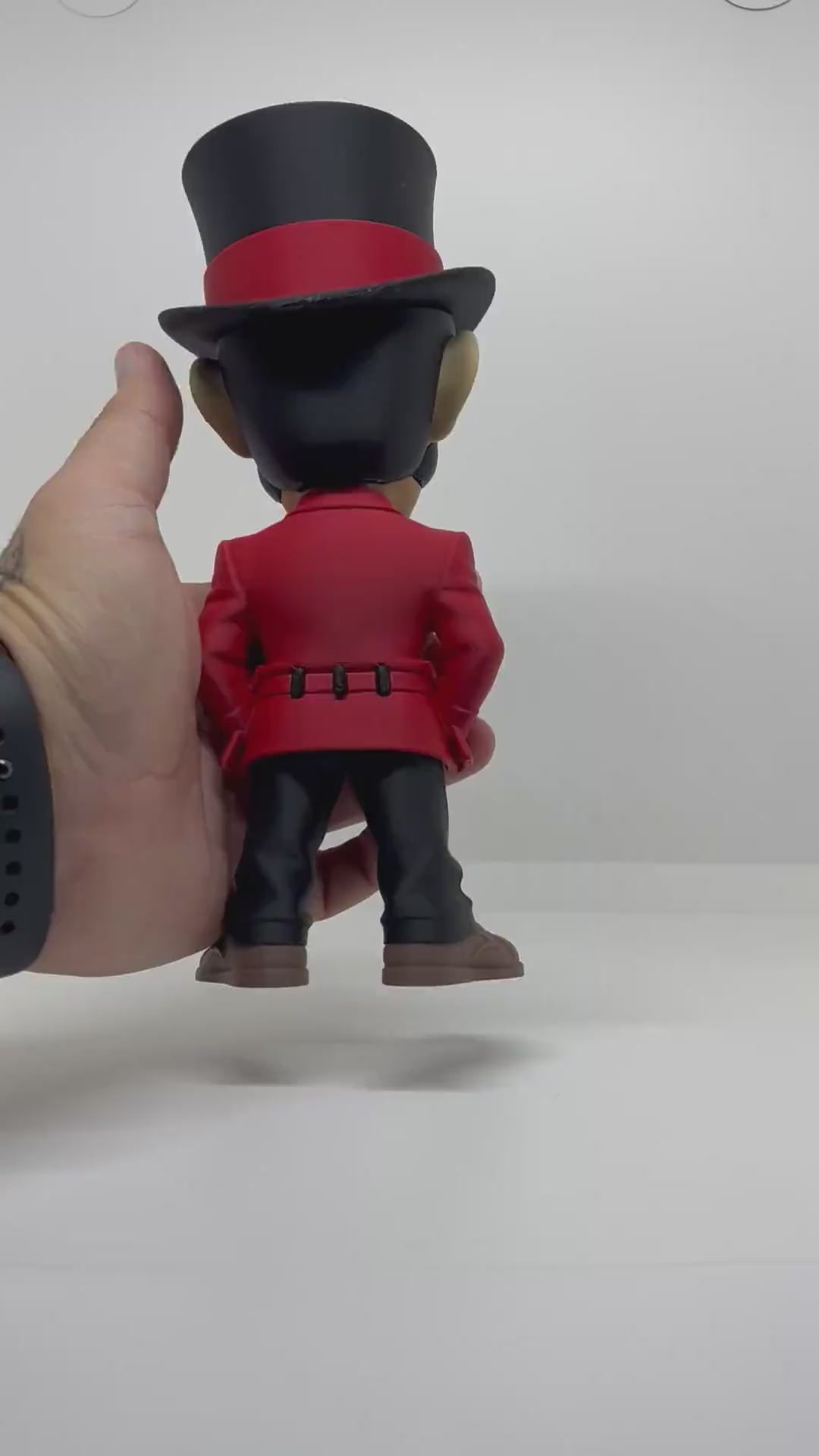 3D Printed Toy Action Figure Model - Arsenio Lupin